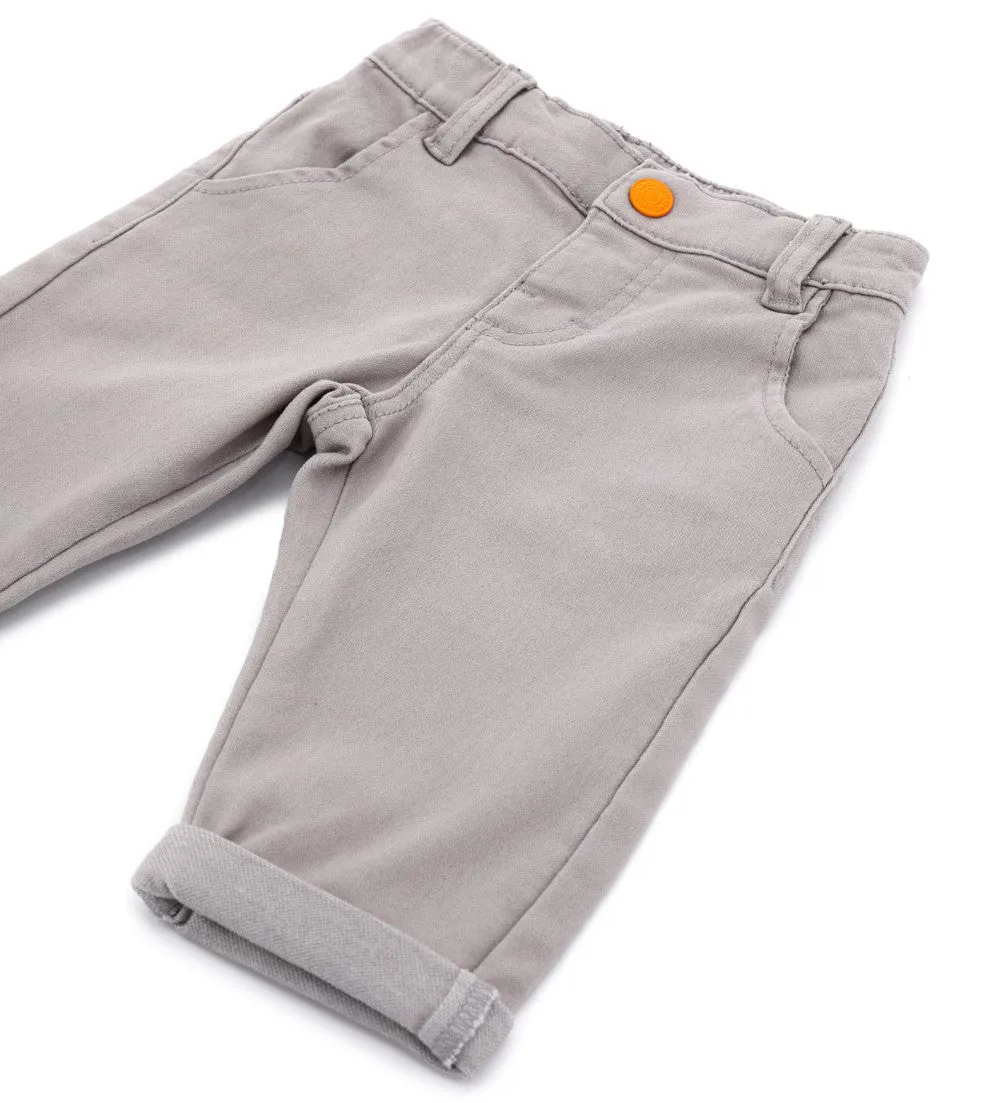 GABARDINE TROUSERS