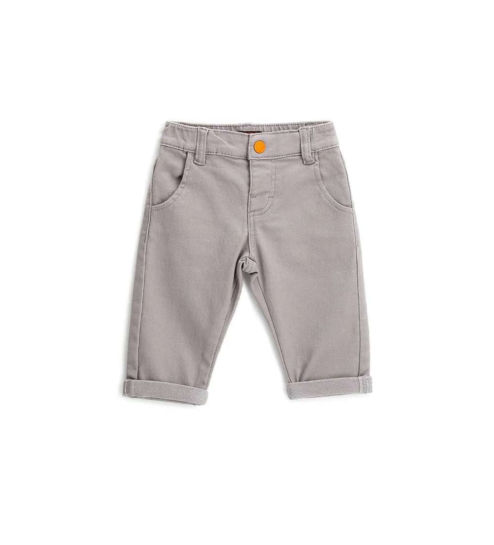GABARDINE TROUSERS