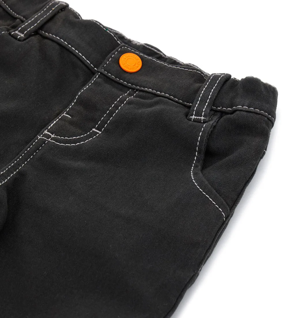 GABARDINE TROUSERS