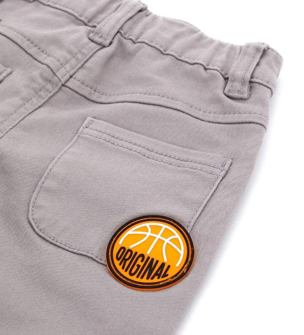 GABARDINE TROUSERS
