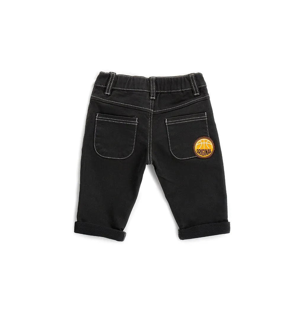 GABARDINE TROUSERS