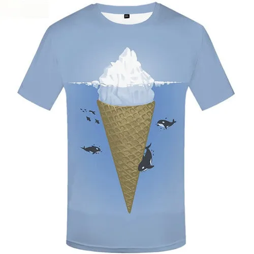 Galaxy T shirts Men Moon Tshirts Cool Wolf T-shirts Graphic Animal Shirt Print Short Sleeve summer Mens Tee Top Slim Rock