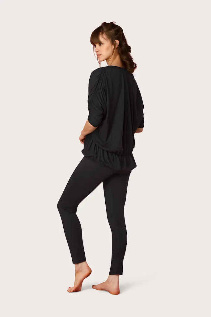Gather Black Modal Pajamas Set