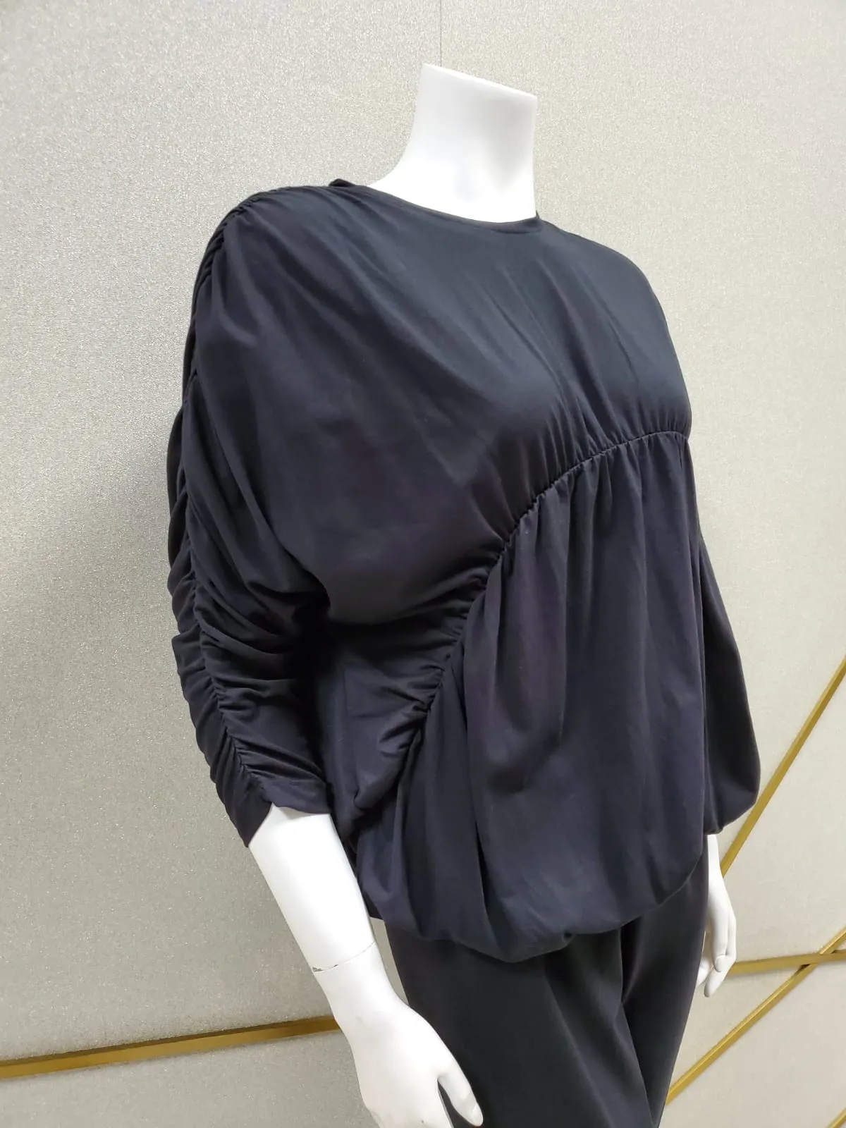 Gather Black Modal Pajamas Set