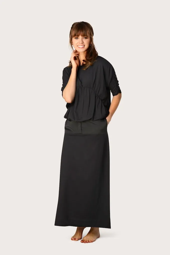 Gather Black Modal Pajamas Set