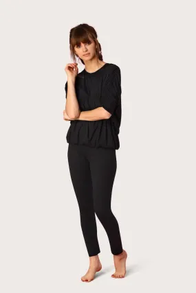Gather Black Modal Pajamas Set