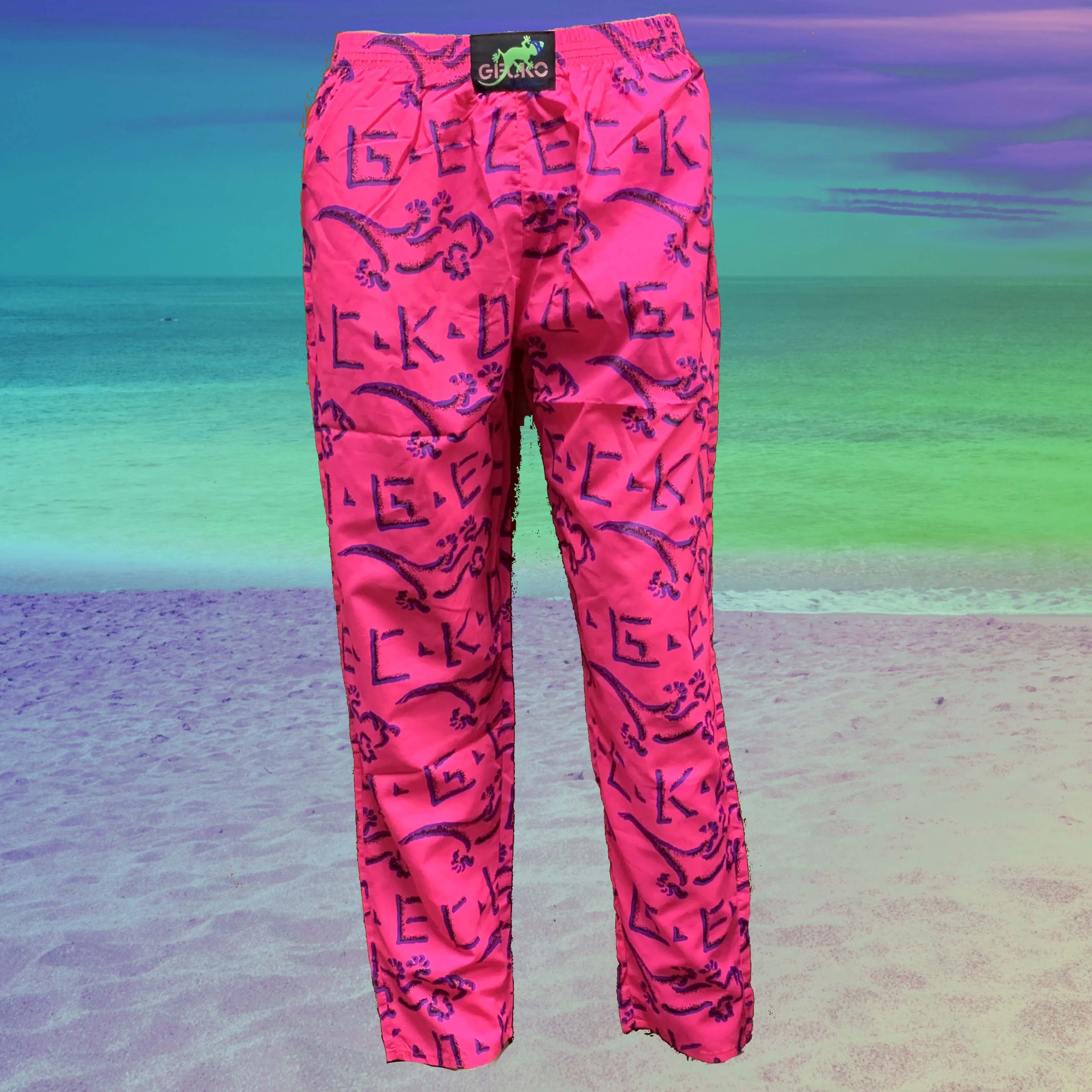 Gecko Petro HOT PINK Beach Pants (1988)