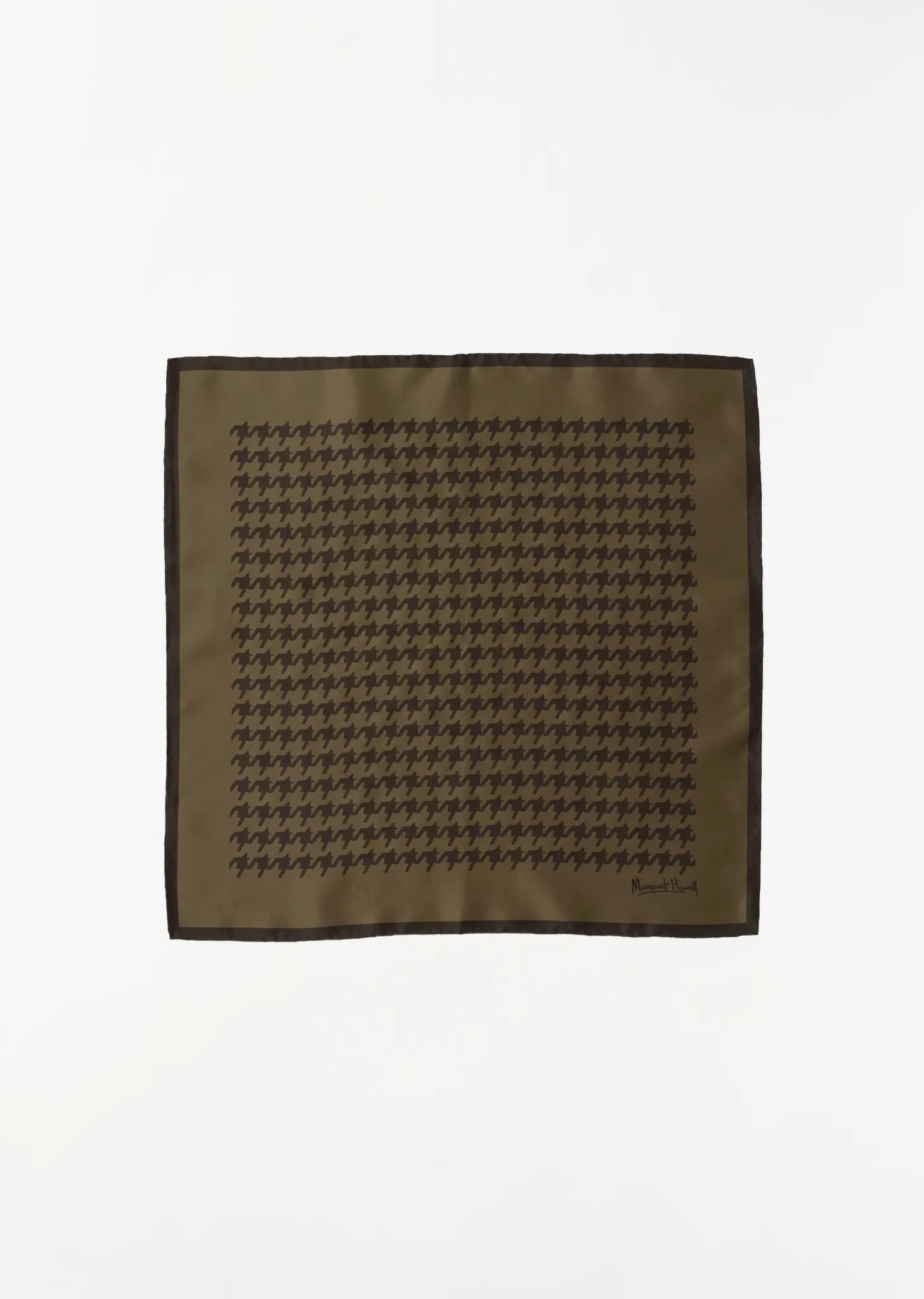 Glencheck Silk Scarf