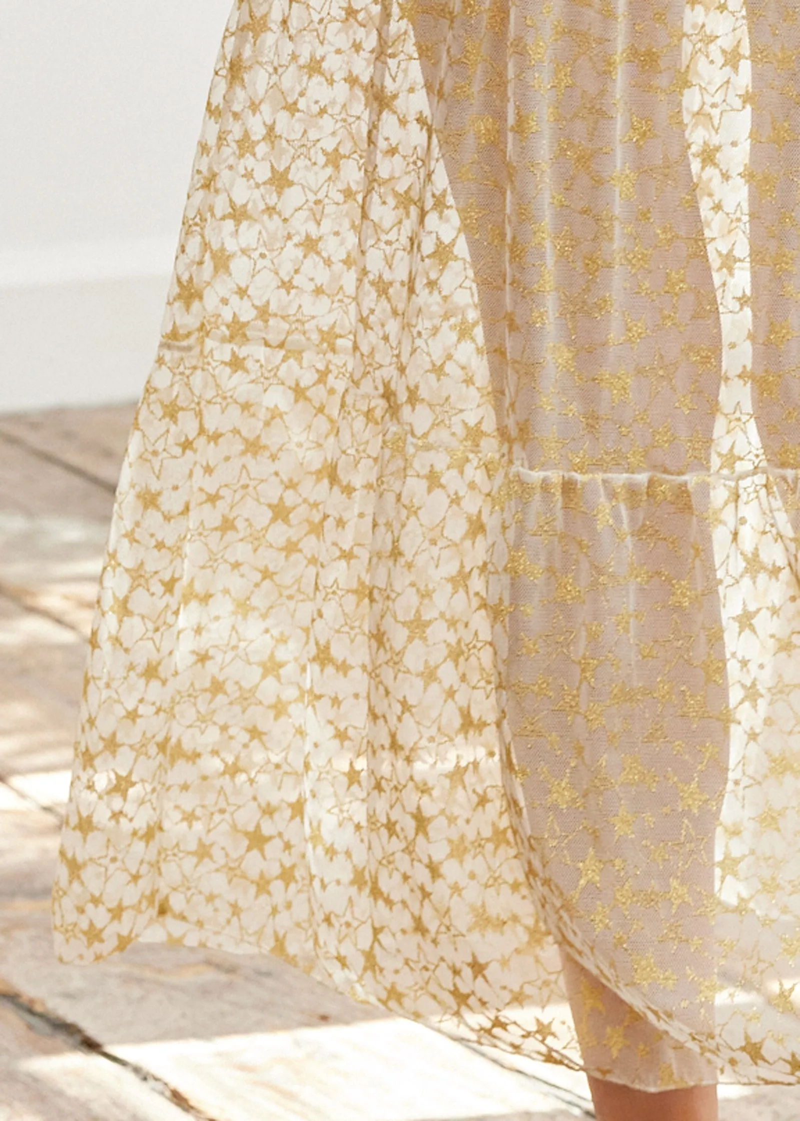 Gold Link Gown - Starry Night