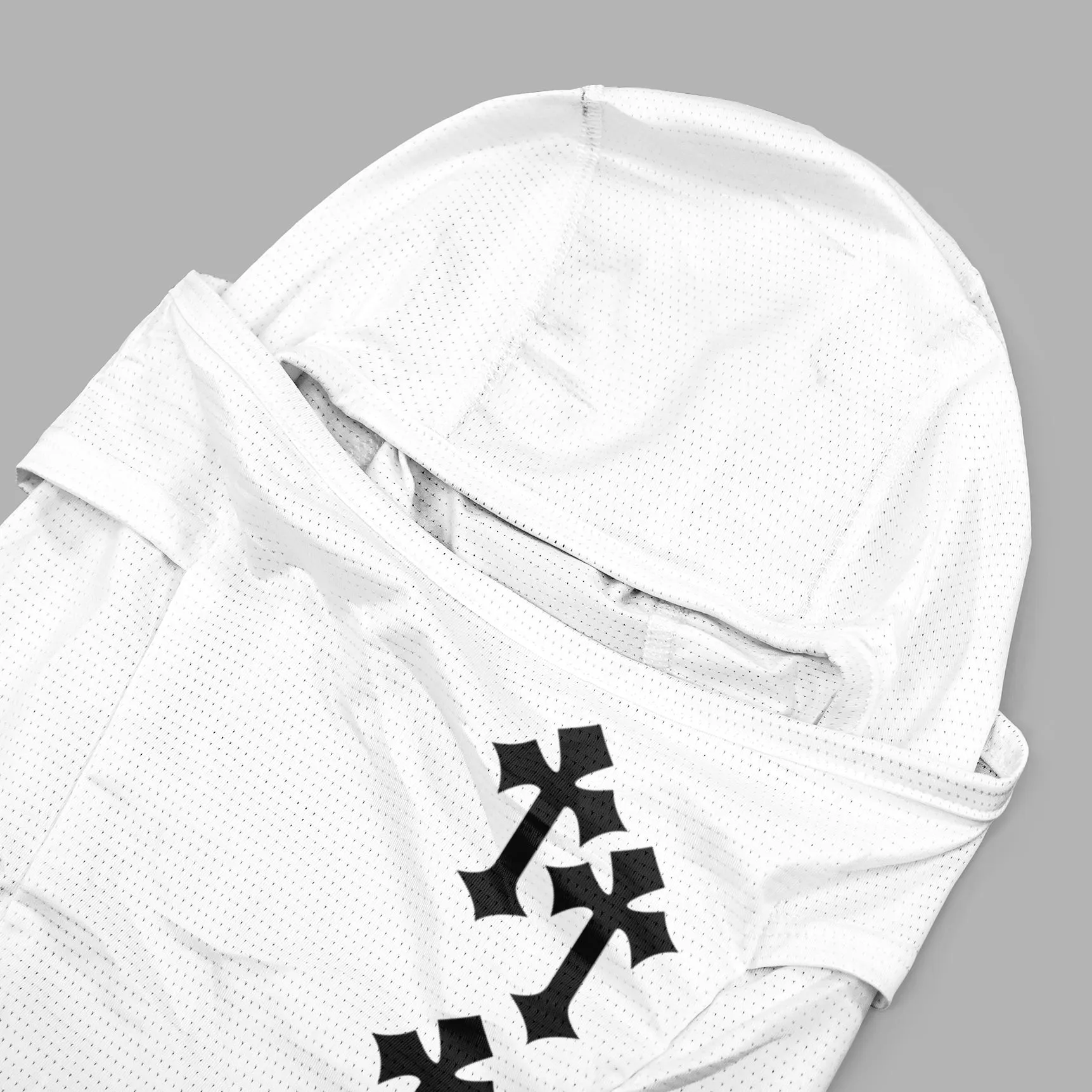 Gothic Cross Loose-Fitting Balaclava