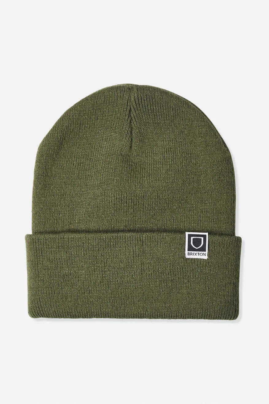 Harbor Beta Watch Cap Beanie - Military Olive