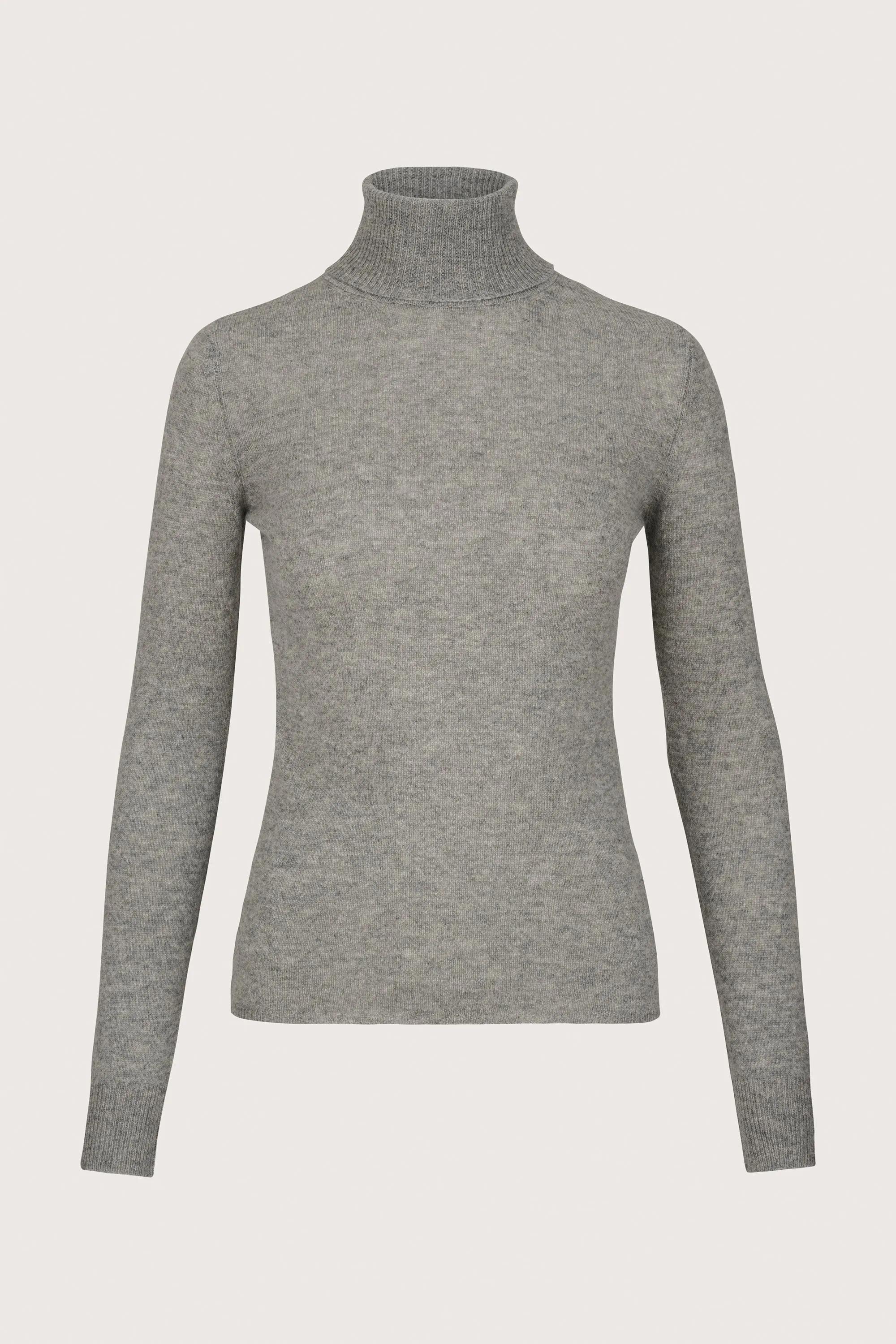 Haymarket Roll Neck Cashmere Grey