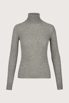 Haymarket Roll Neck Cashmere Grey