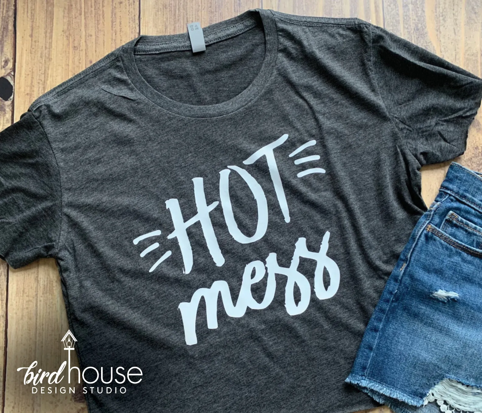 Hot Mess Shirt, Funny tee for moms, Custom Any Color