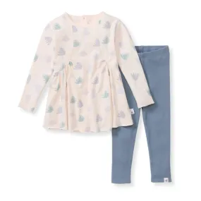 Icy Trees Girl Top and Pants