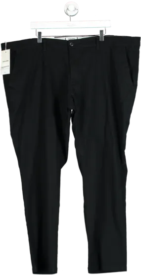 Jack & Jones Black Slim Fit Trousers UK W48 L32