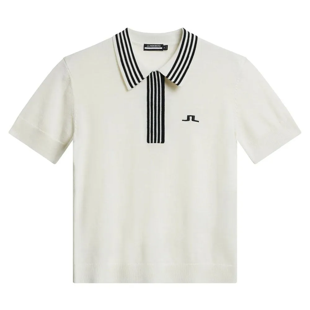 J.Lindeberg Lucie Fine Knit Golf Polo 2024 Women