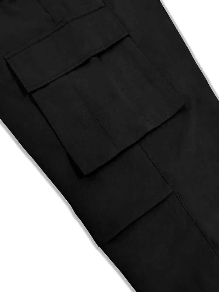 Korean Street Style Cargo Joggers