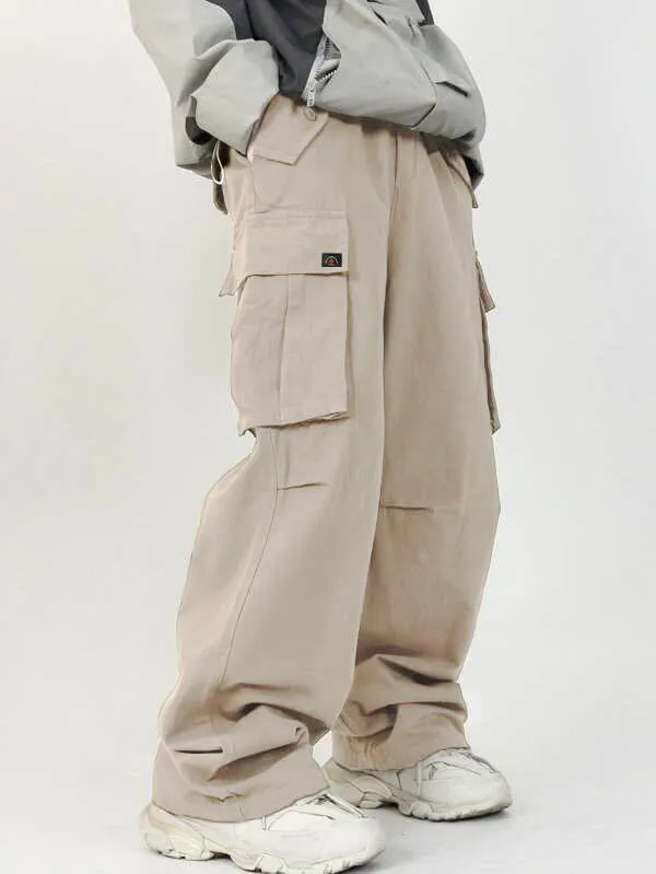 Korean Street Style Cargo Joggers