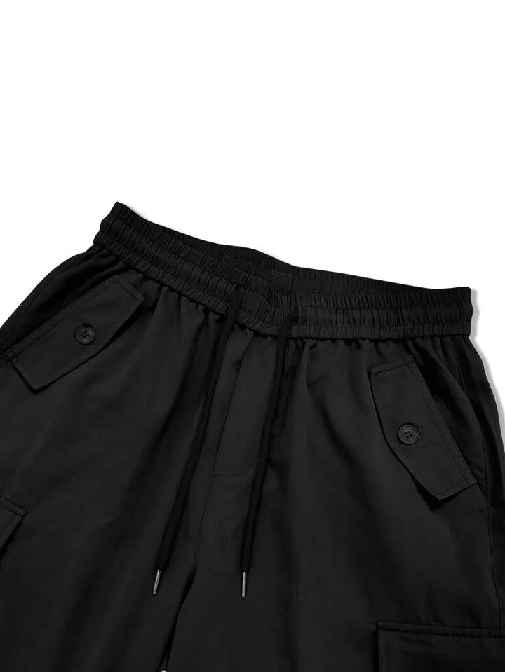 Korean Street Style Cargo Joggers