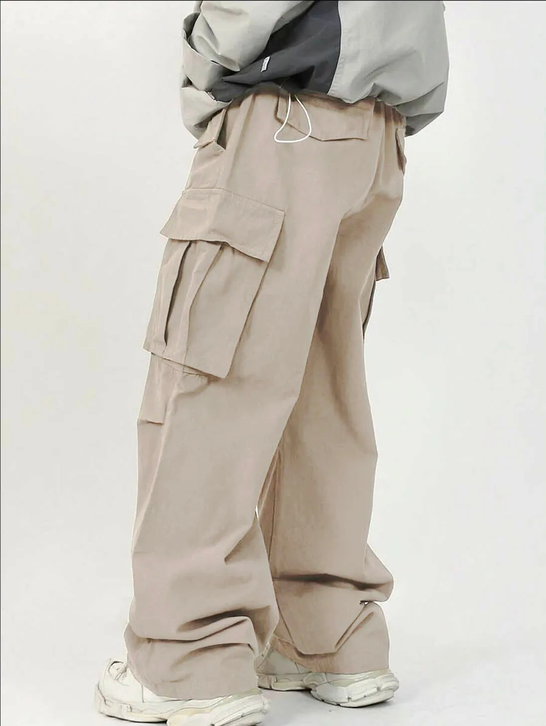 Korean Street Style Cargo Joggers