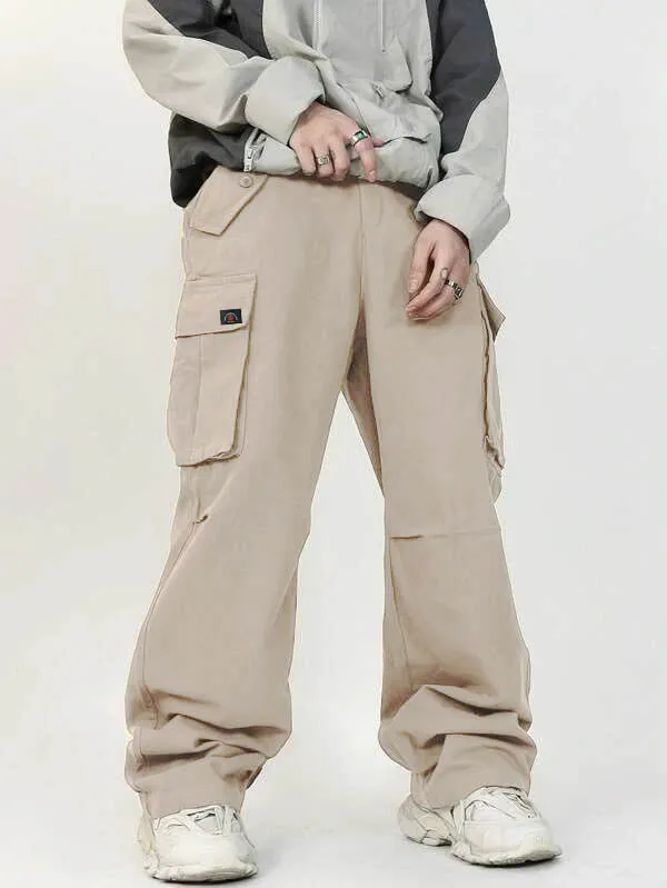 Korean Street Style Cargo Joggers