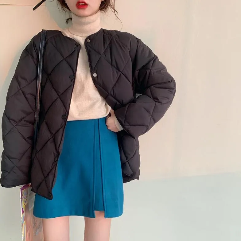 [Korean Style] Bradlie Zip up Mini Skirt