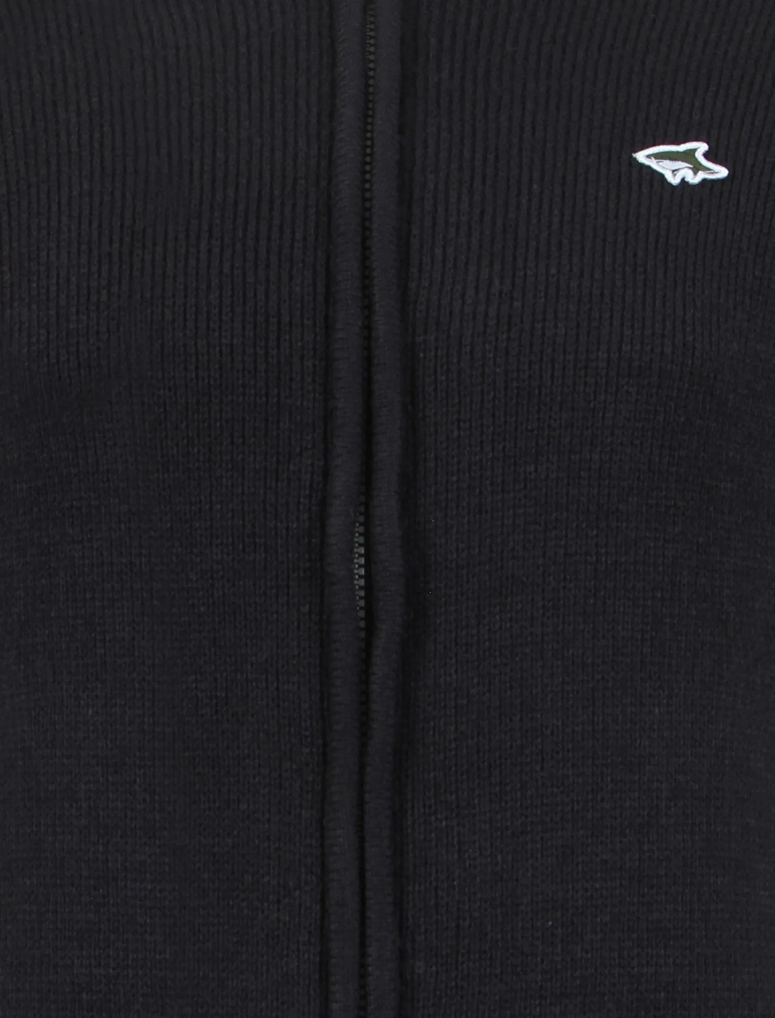 Le Shark Pantani navy blue zip up cardigan