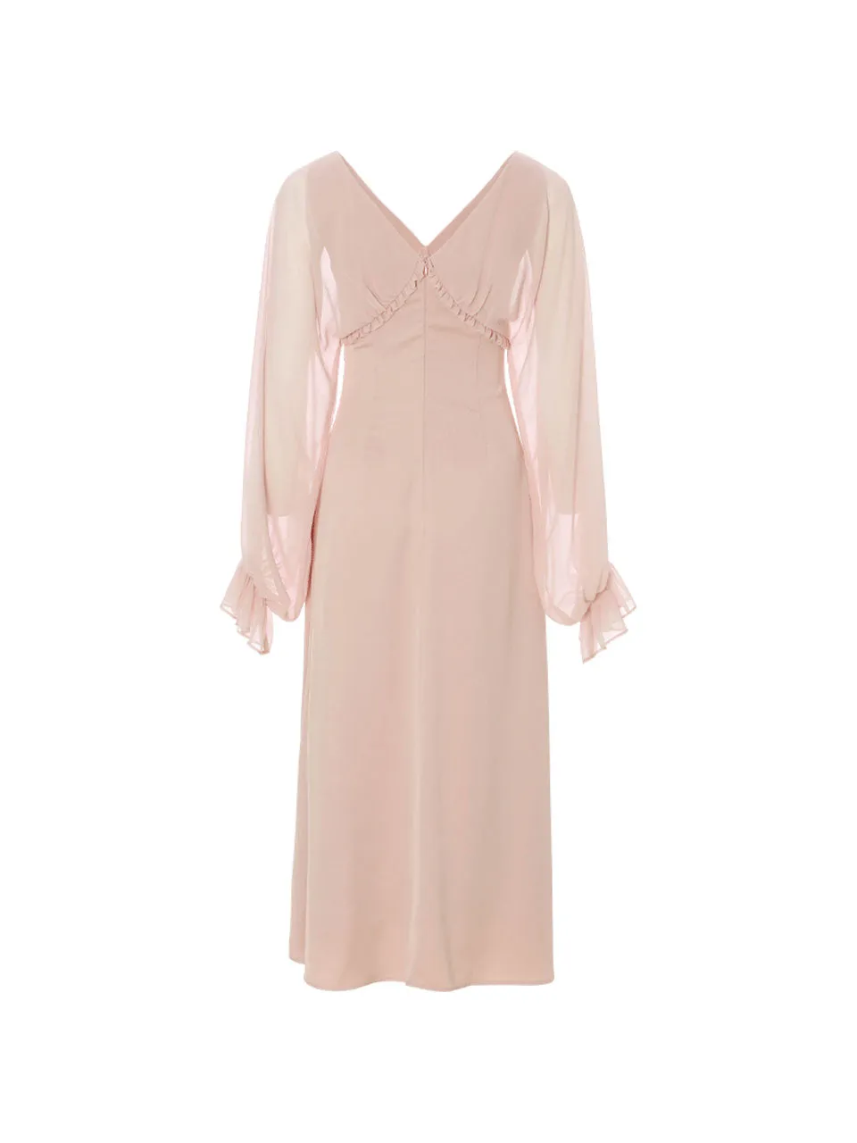 Light sheer long dress