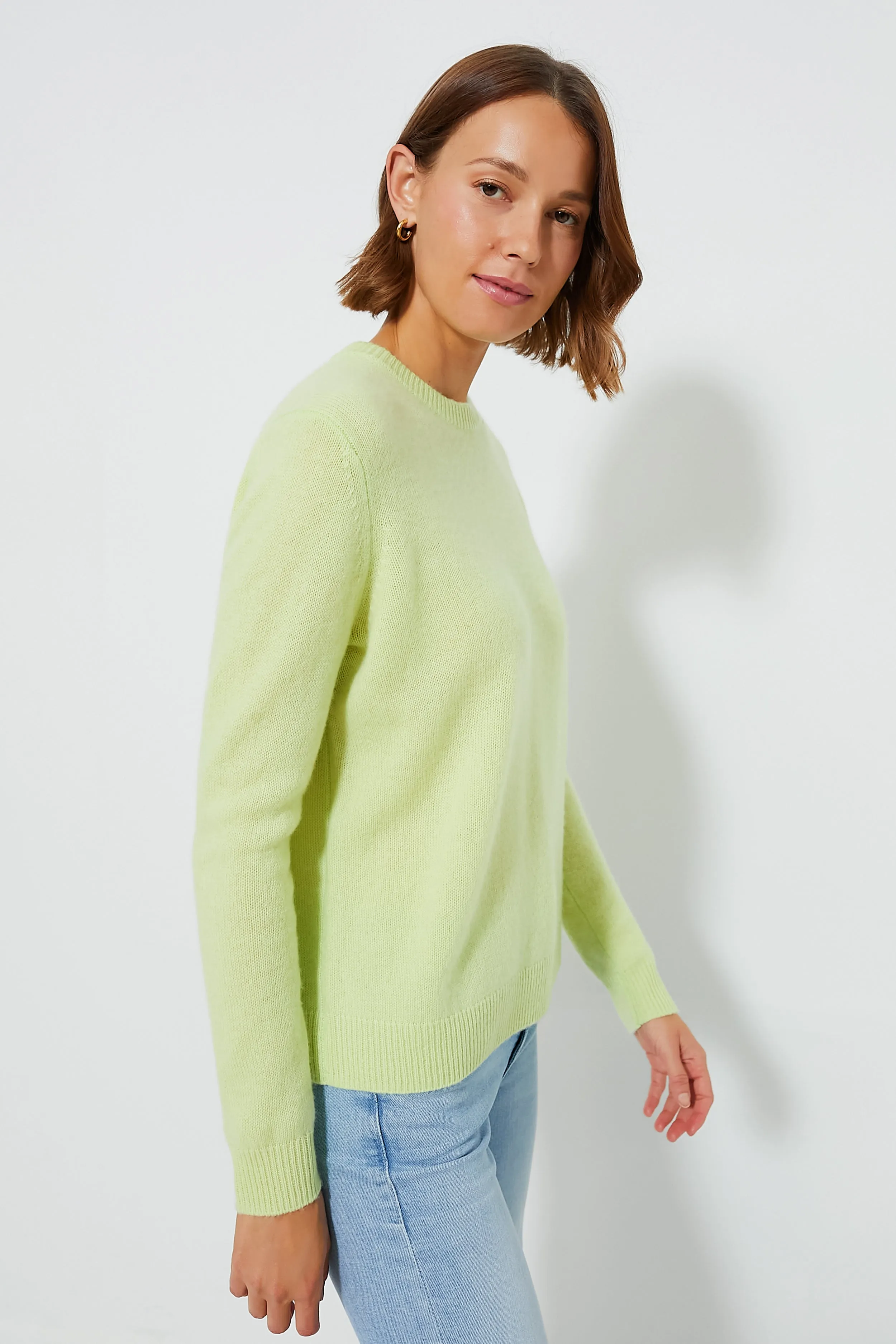 Limelight Bodie Cashmere Boyfriend Crewneck