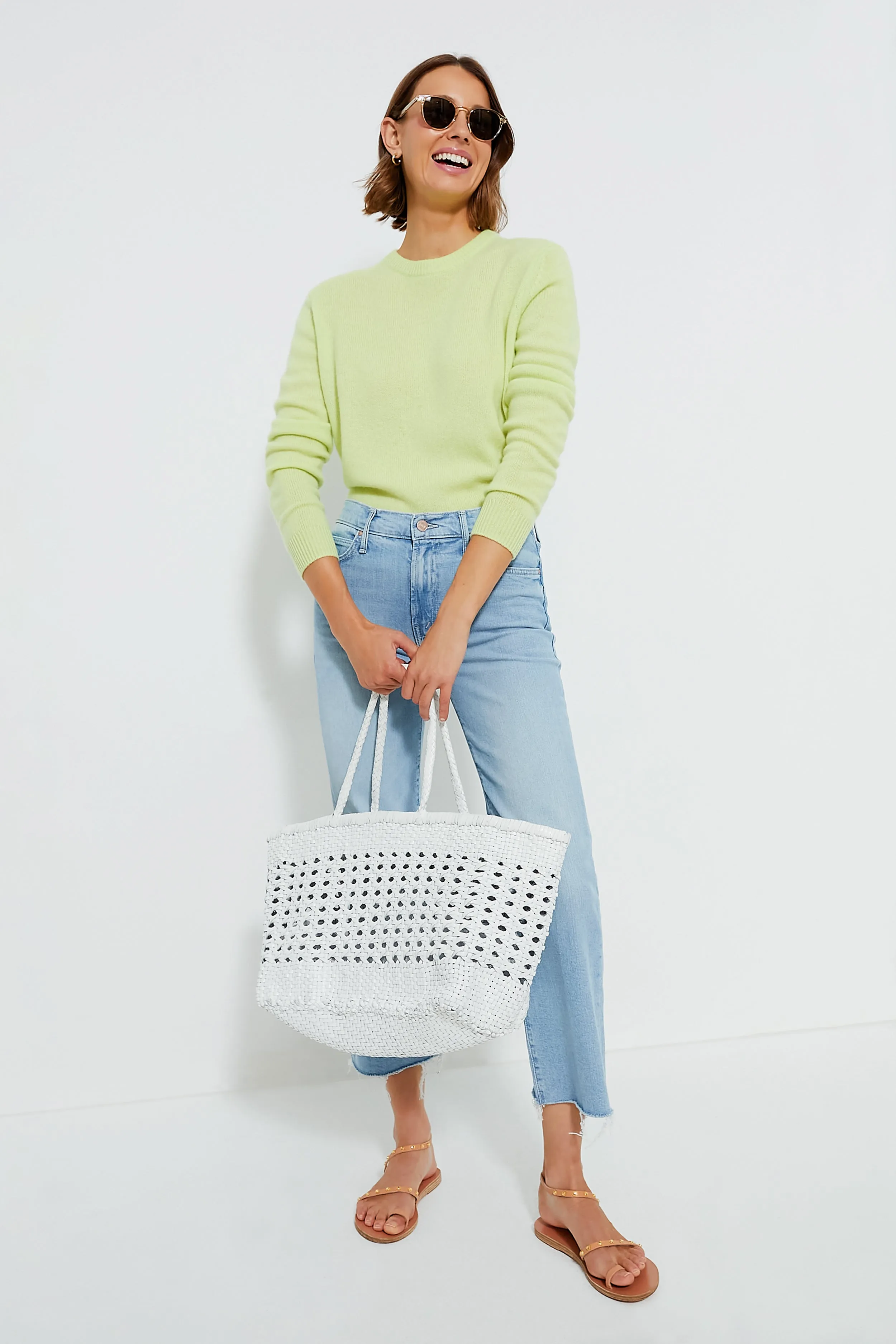 Limelight Bodie Cashmere Boyfriend Crewneck