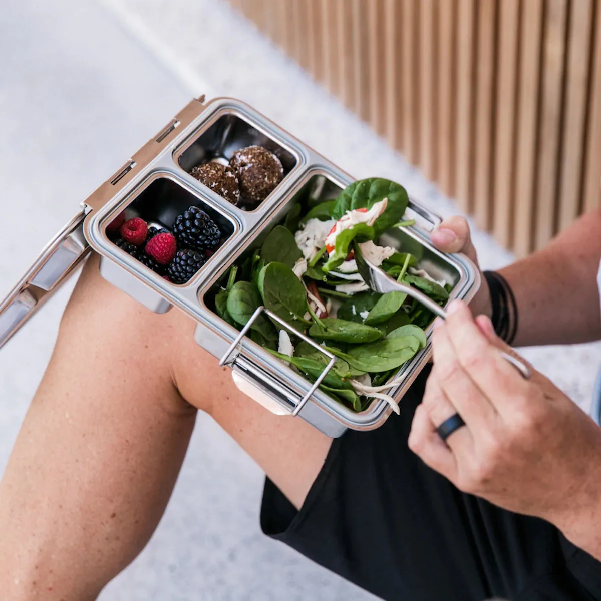 Little Lunchbox Co Bento Stainless Maxi Leakproof Lunchbox