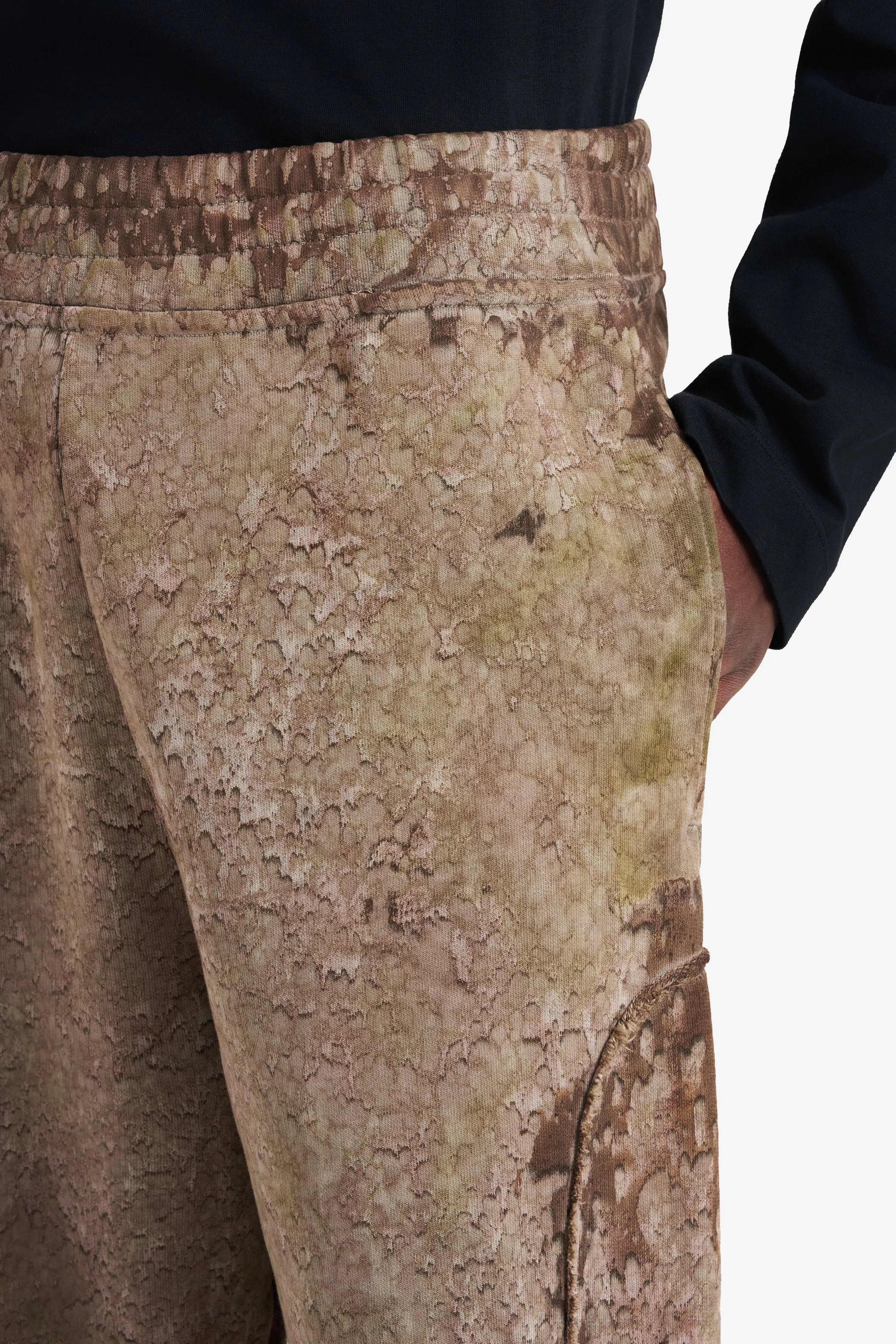 LOOSE SWEAT PANT BROWN