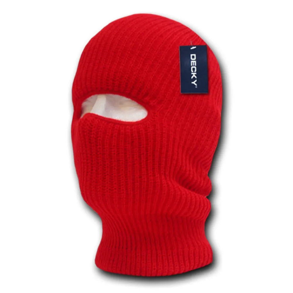 Lot of 12 Decky Face Masks (1-Hole) Ski Mask Balaclava Cover Bulk