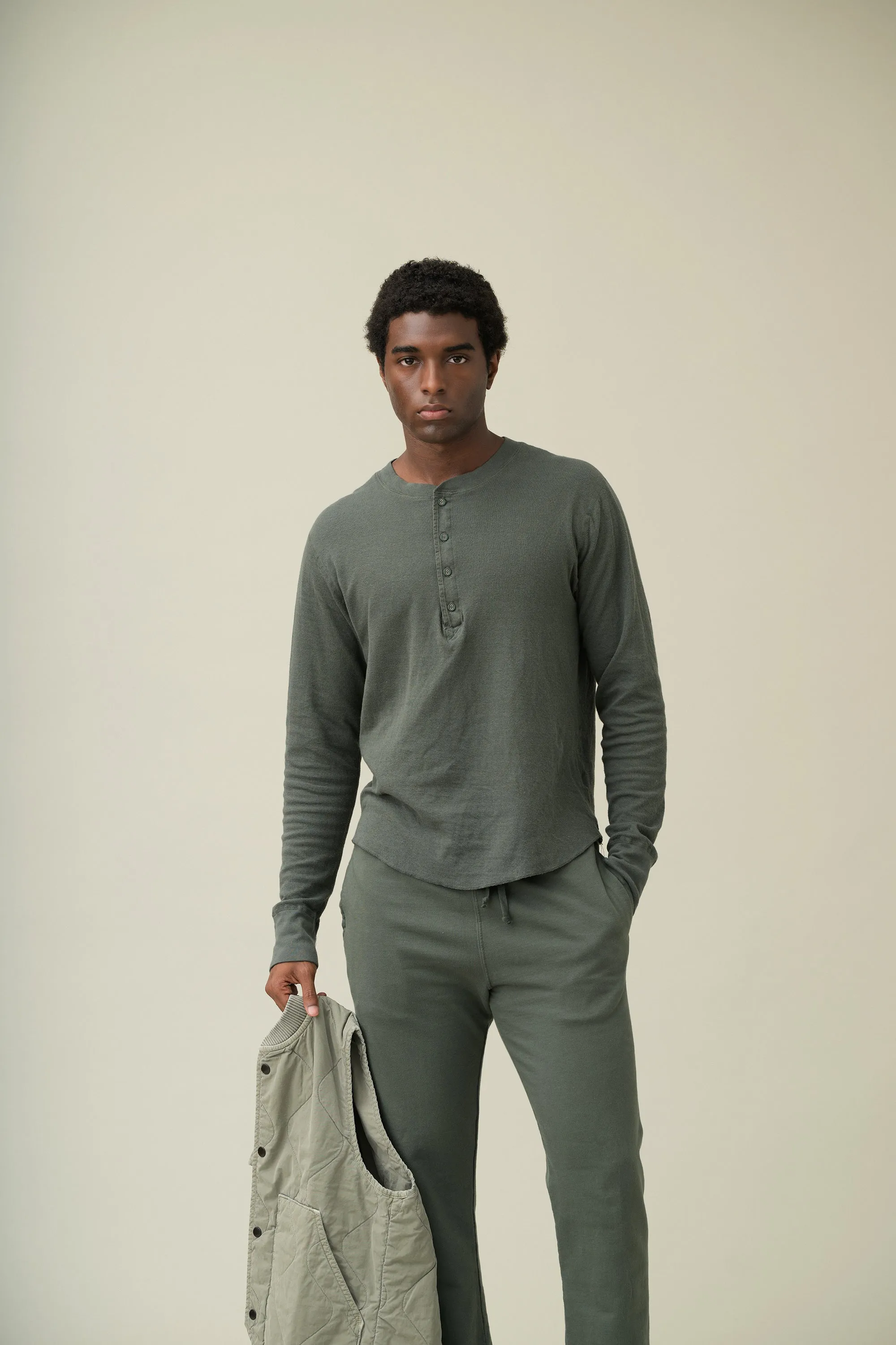LS Pointelle Henley