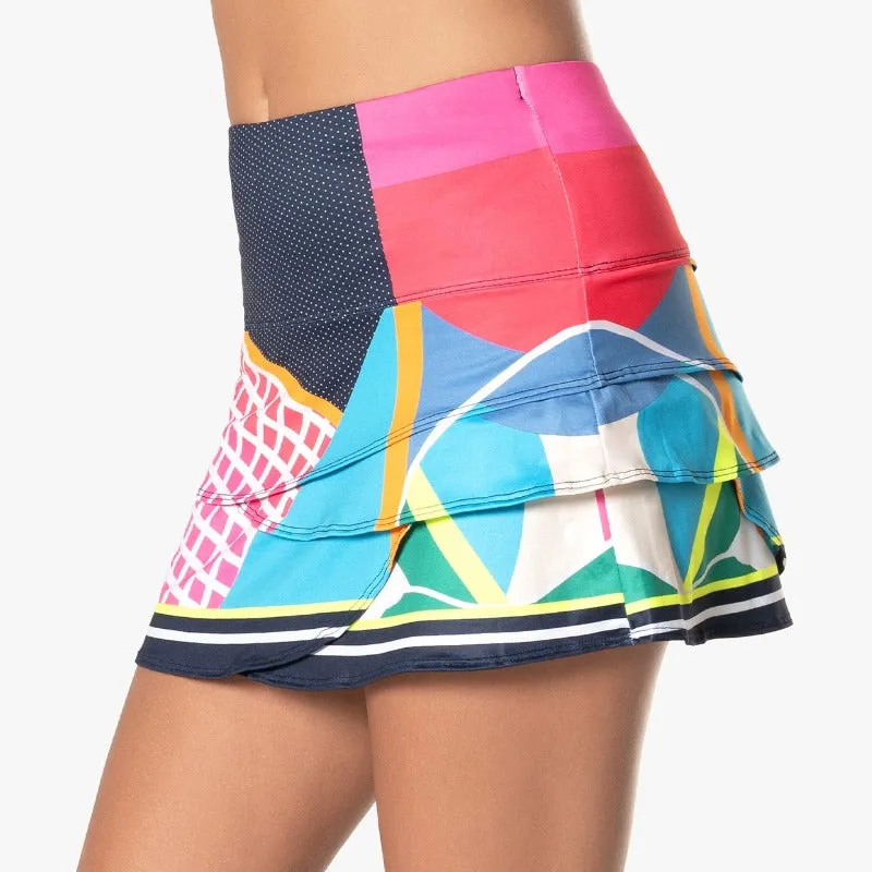 Lucky In Love Double Hit Skort - Multicolour