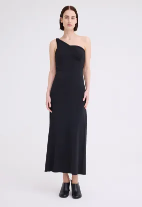 Lyas Jersey Maxi Dress - Black