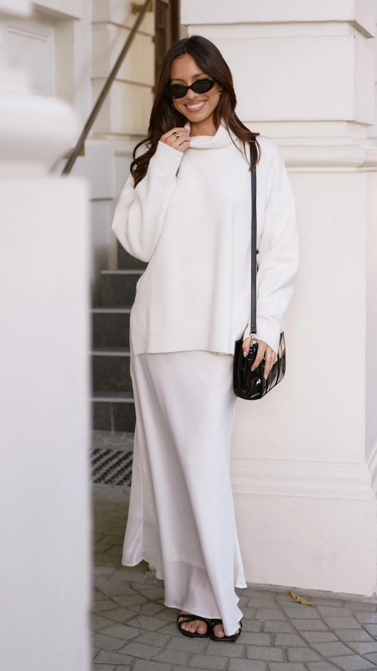 Maceo Maxi Skirt - White