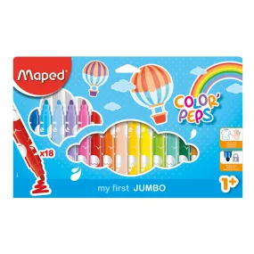 Maped Color Peps Felt Maxi 18 Color
