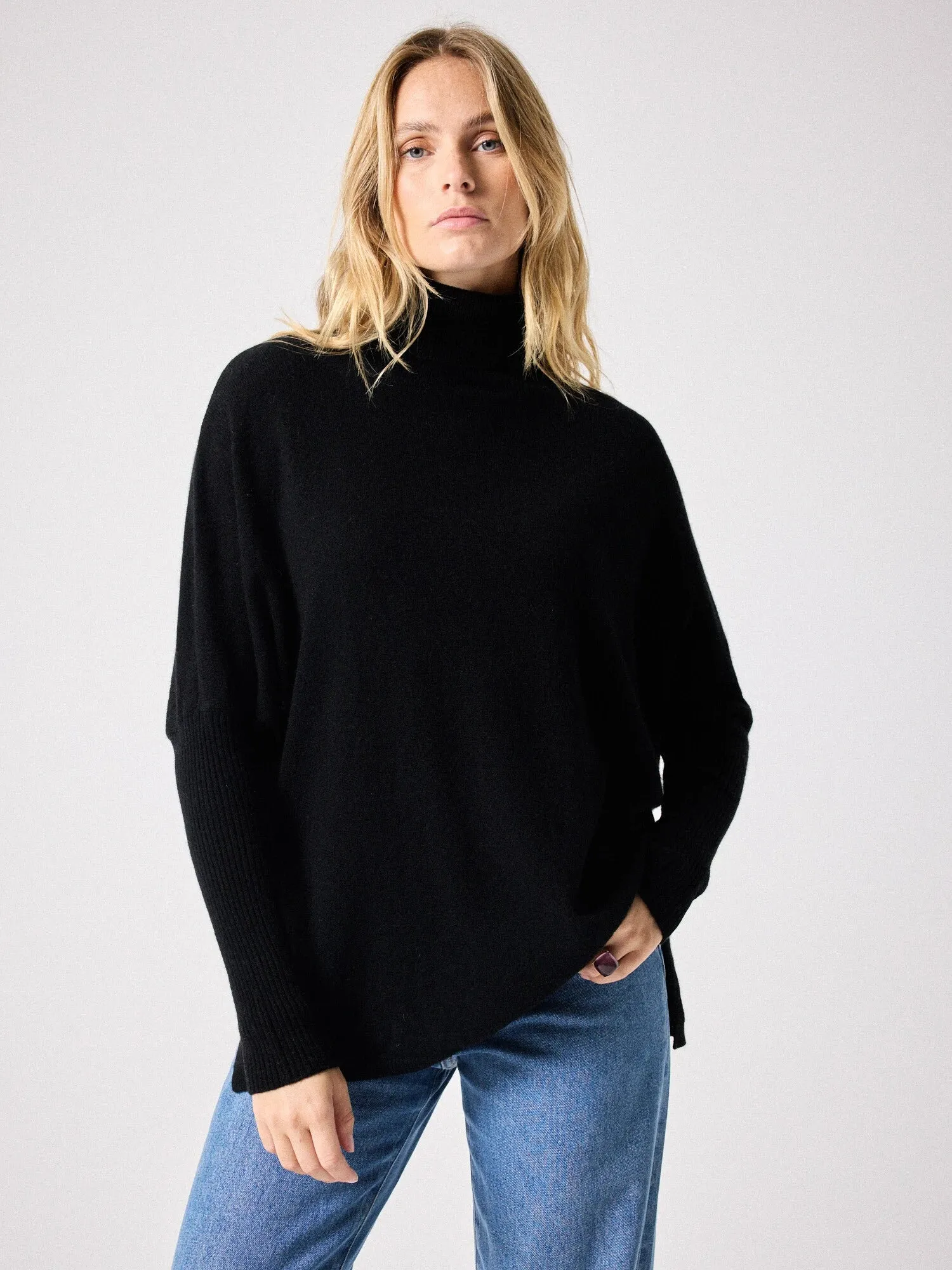 Margareth Roll Neck Black