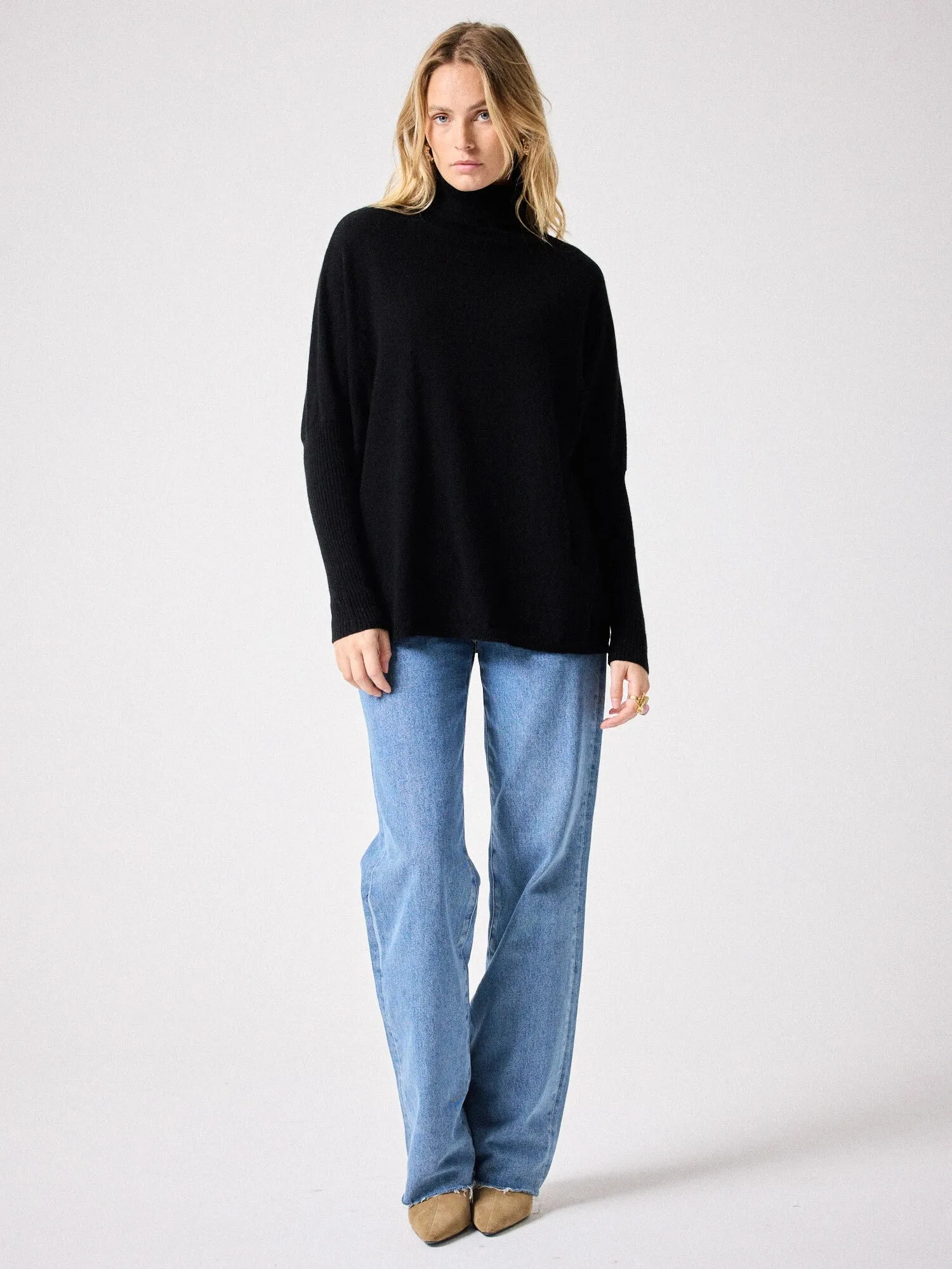 Margareth Roll Neck Black