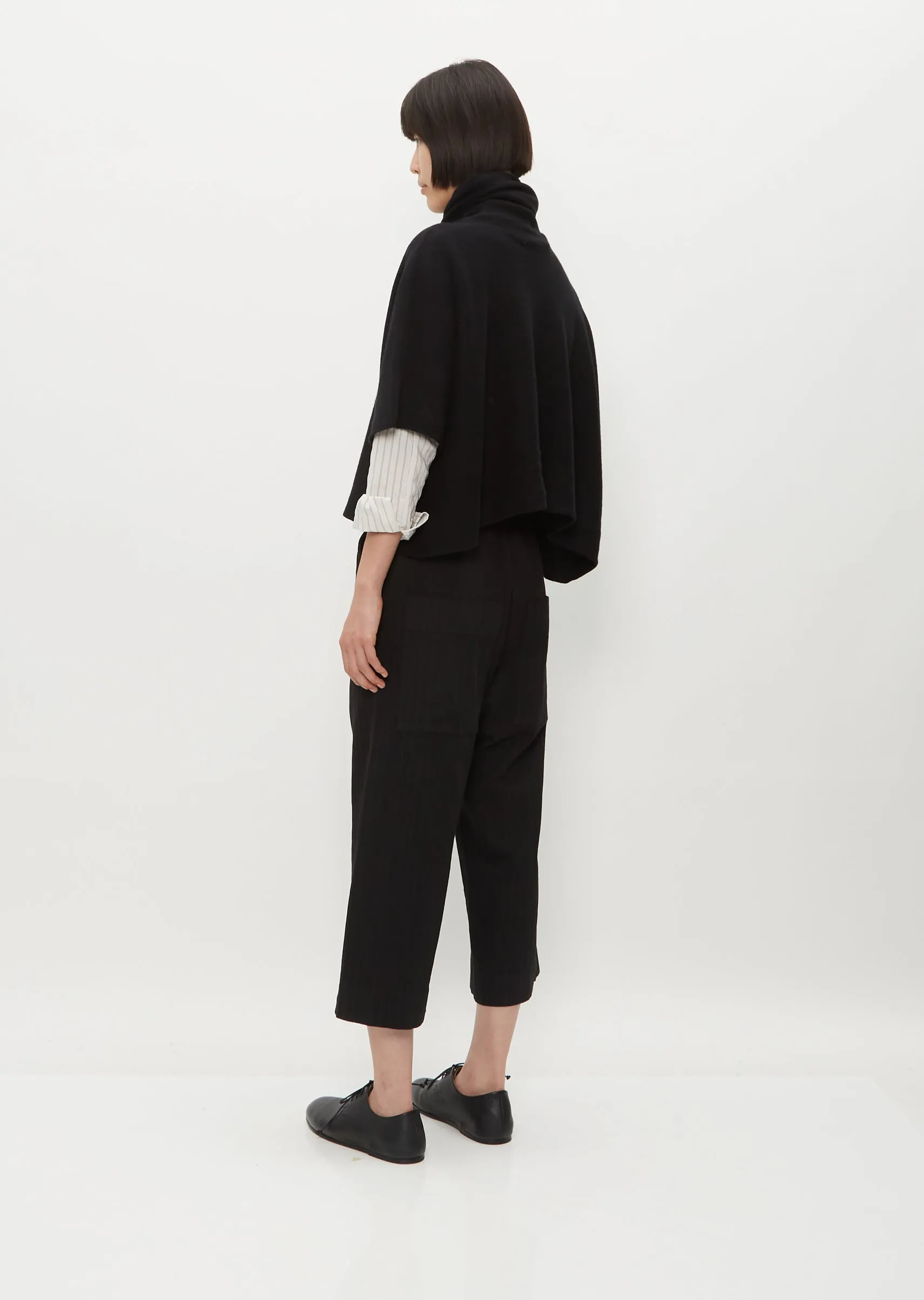 Maxi Dolcevita Top WS — Black