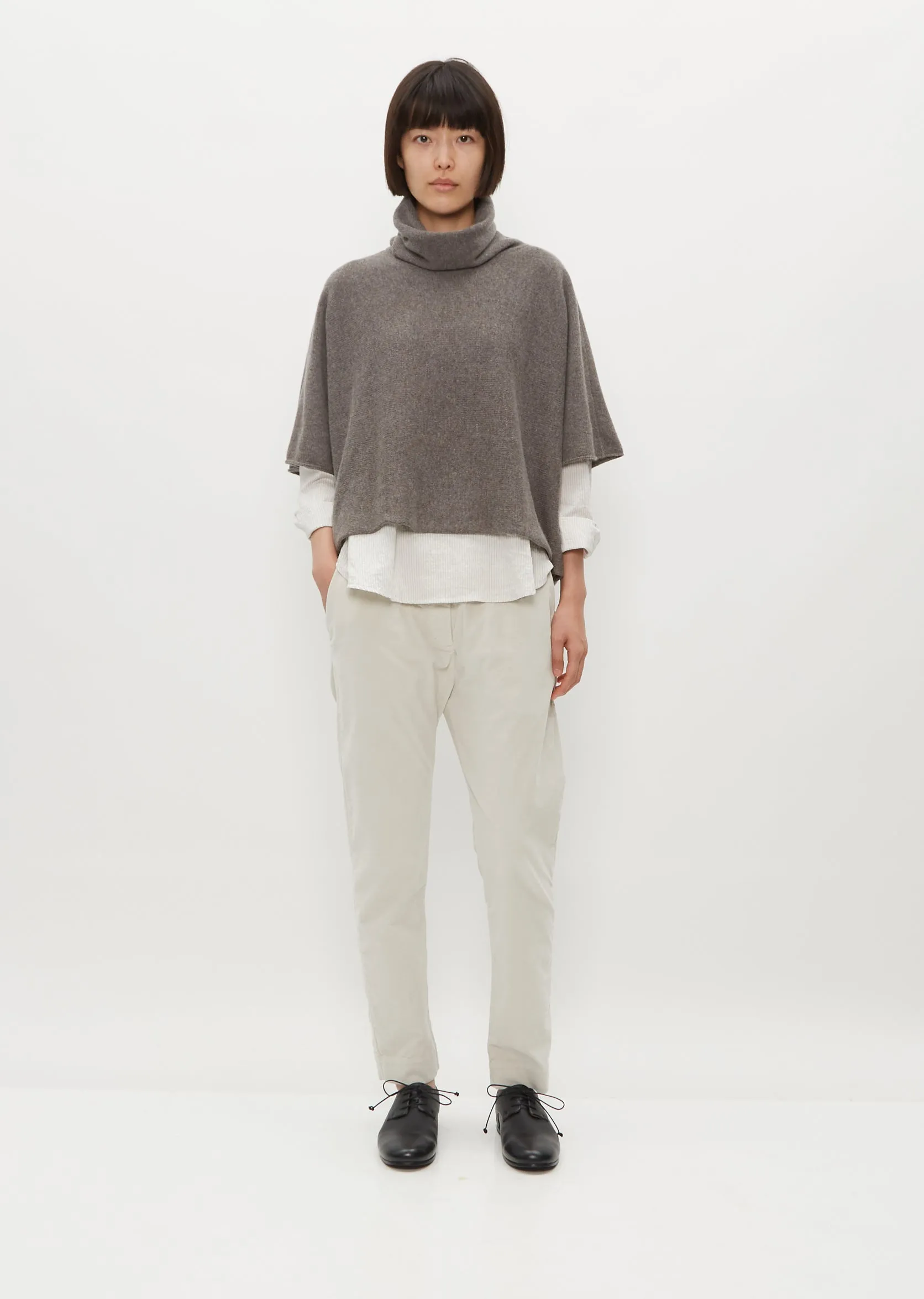 Maxi Dolcevita Top WS — Grey