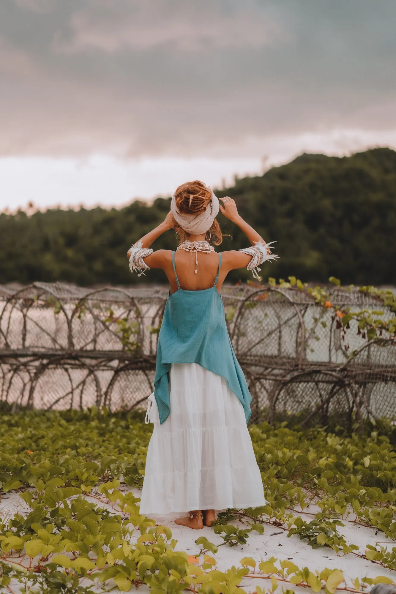Maxi Skirt Calypso Off White