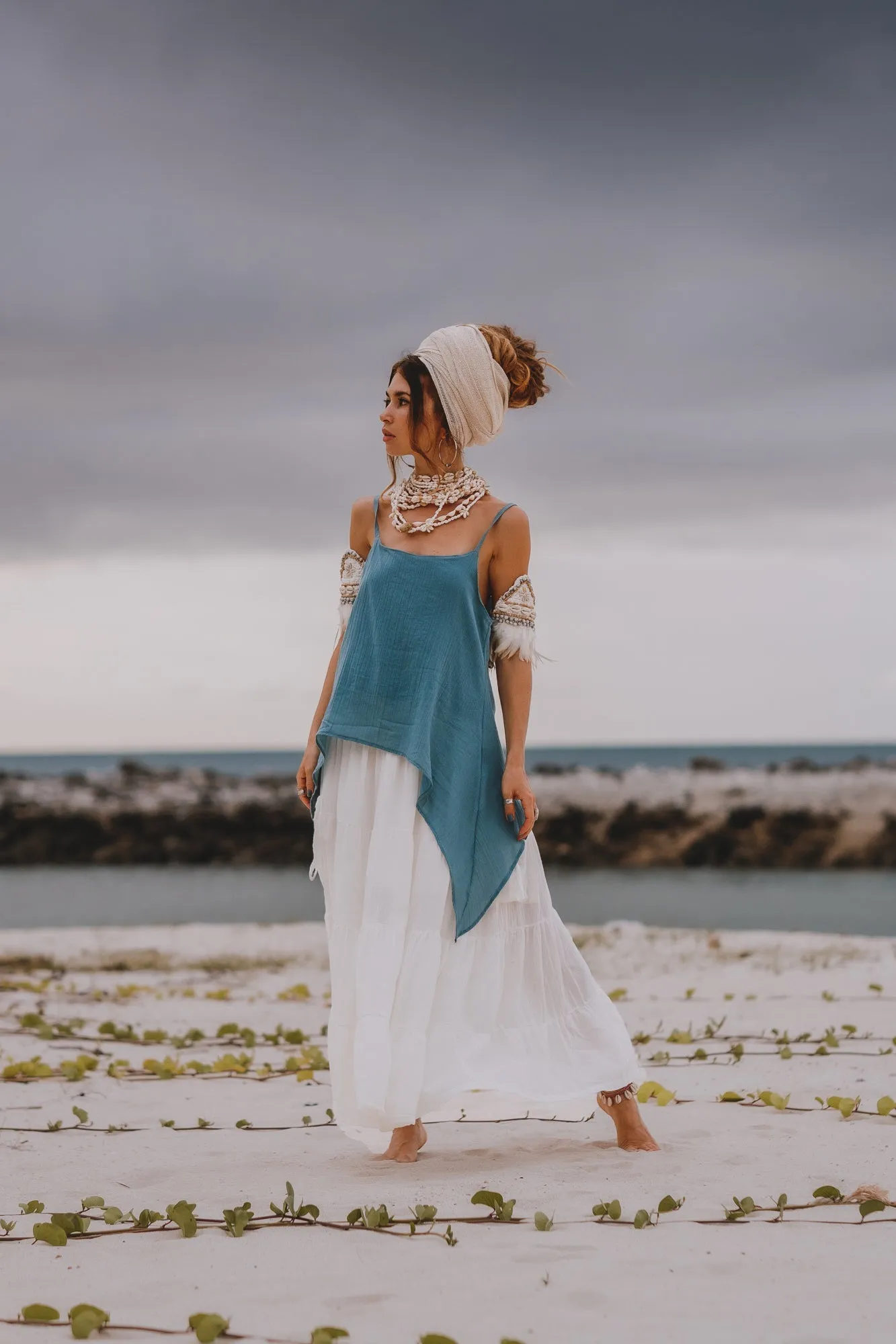 Maxi Skirt Calypso Off White