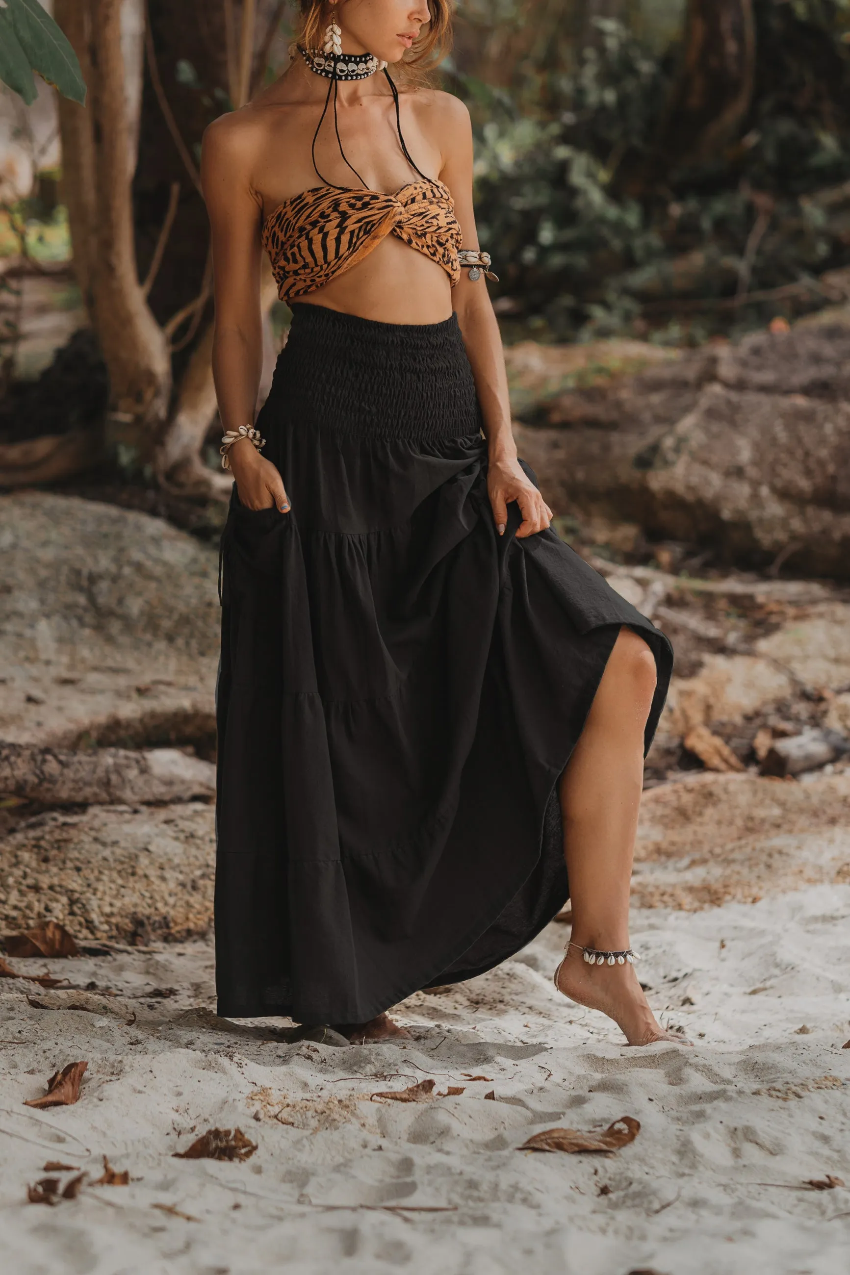 Maxi Skirt Keela Black
