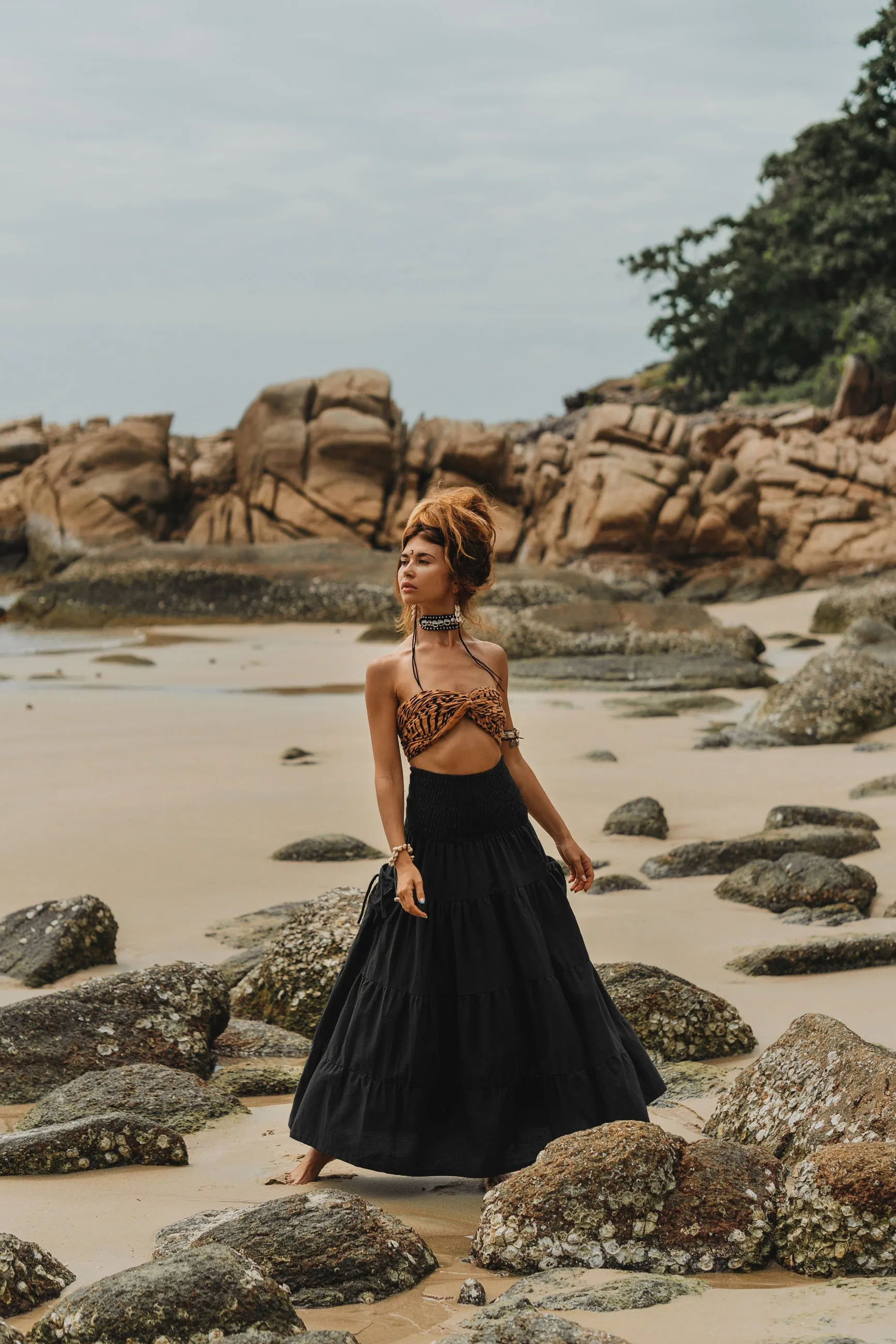 Maxi Skirt Keela Black