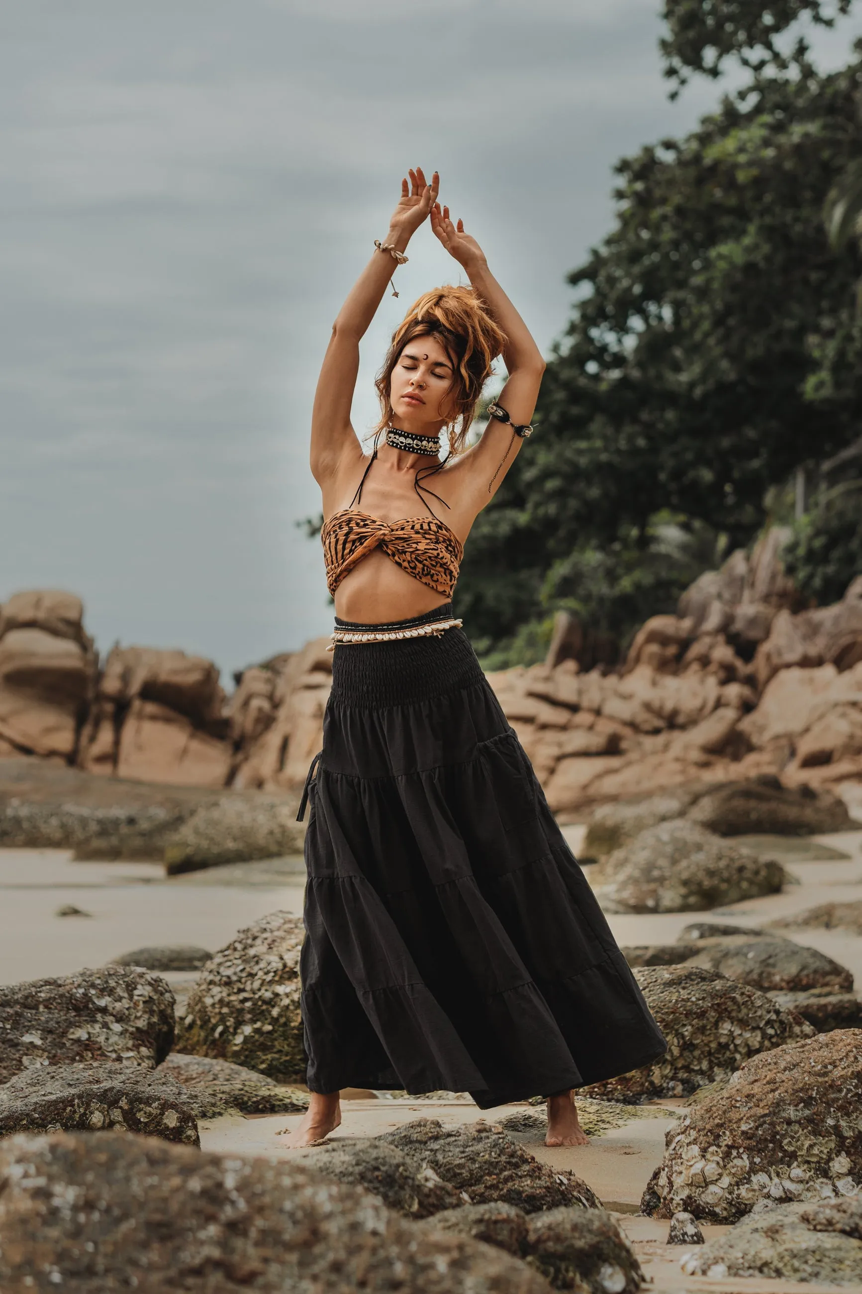 Maxi Skirt Keela Black