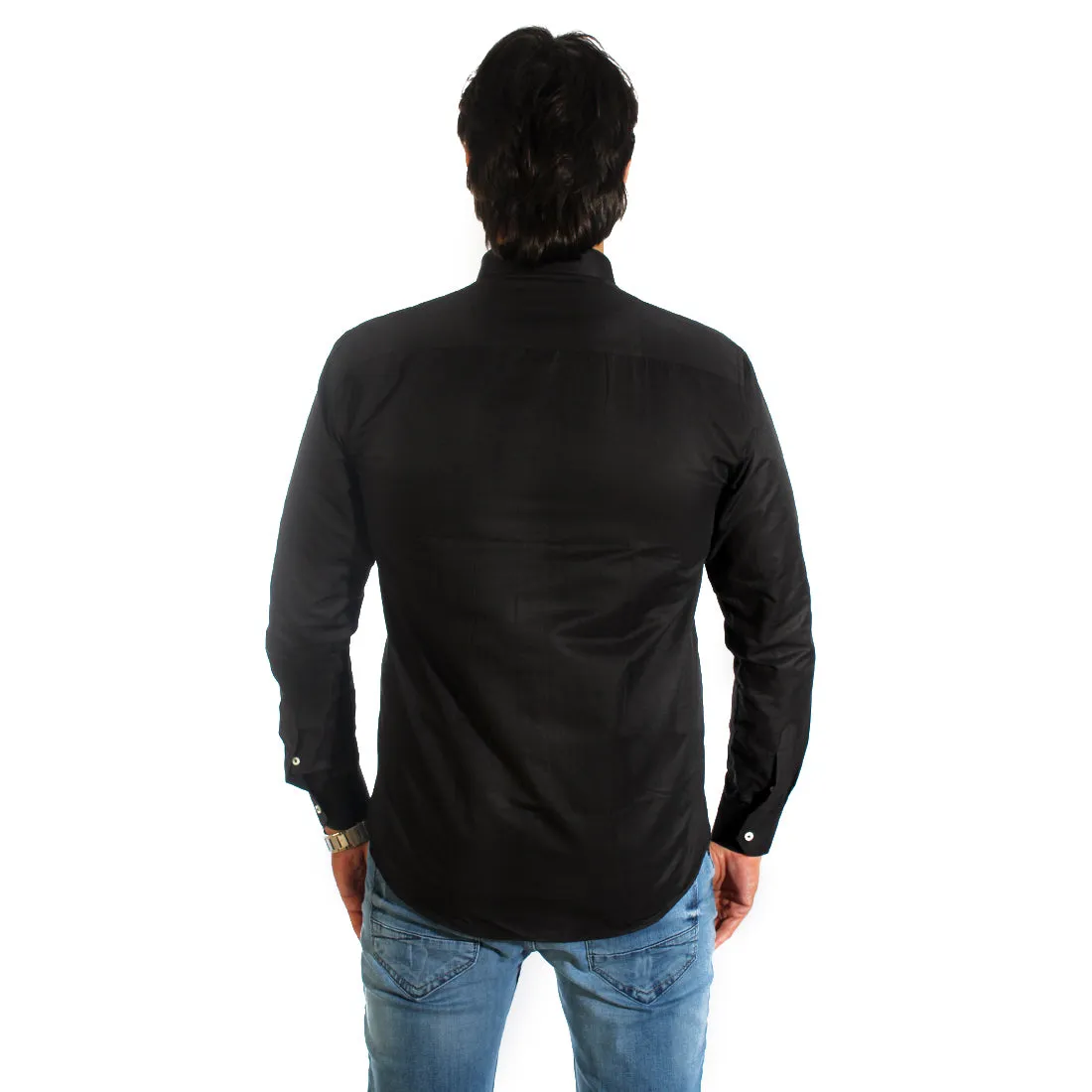 Men shirt- black/ made in Turkey - 3312