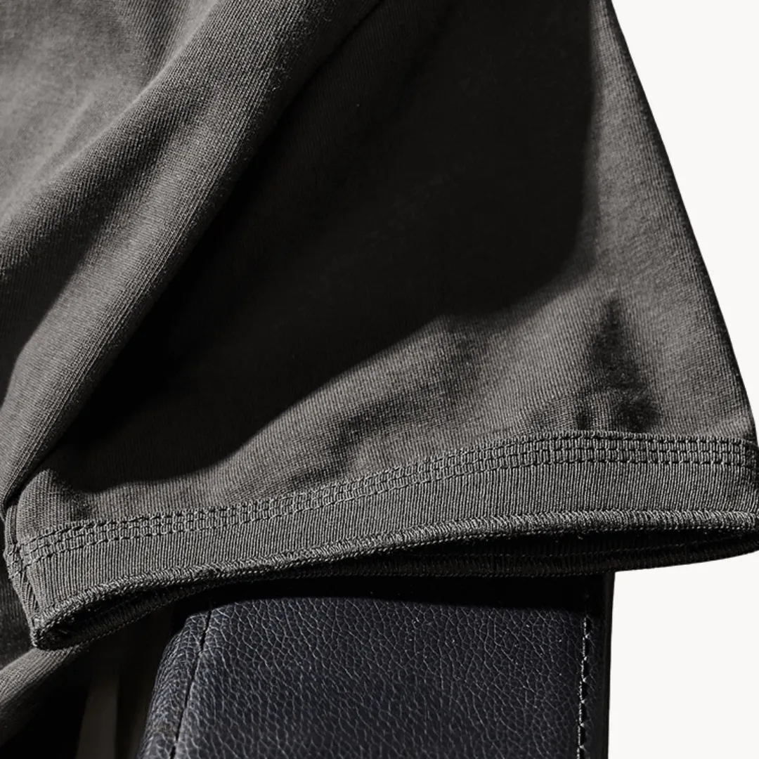 Men's Cotton Henley T-Shirt
